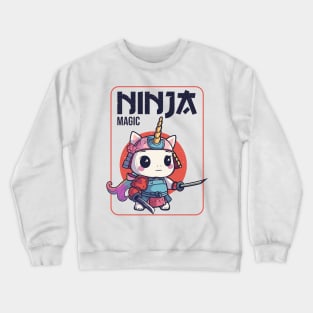 Ninja unicorn Crewneck Sweatshirt